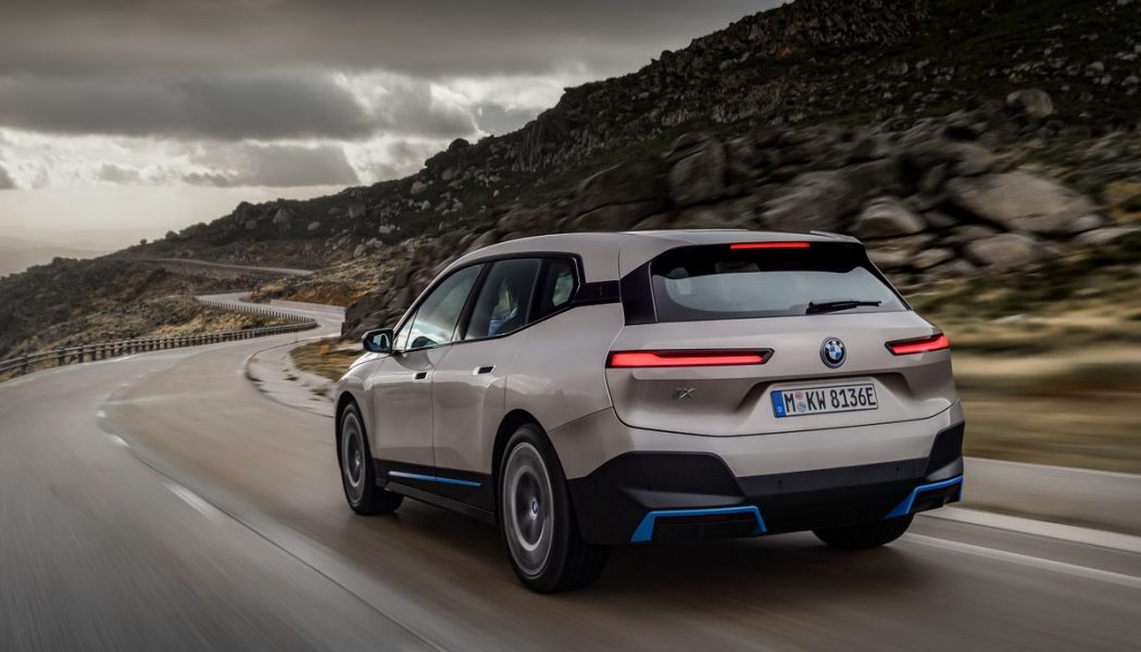 BMW launches its new flagship iX electric SUV with 300 miles of range