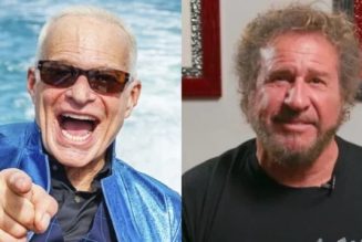 DAVID LEE ROTH’s Shares New Artwork Featuring References To SAMMY HAGAR
