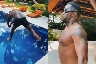 Diddy Goes Viral With Hilarious Pool Dive Video