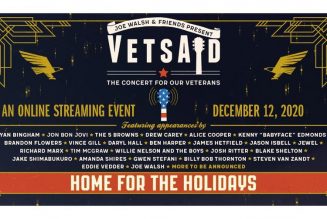Eddie Vedder, James Hetfield, Alice Cooper and More Set for Joe Walsh’s Virtual VetsAid Benefit