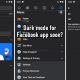 Facebook Tests Dark Mode for Mobile