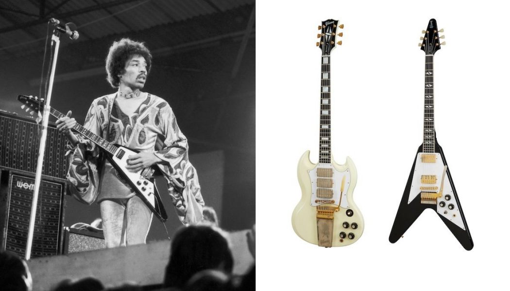 Gibson Custom Shop Recreates Two Classic Jimi Hendrix Guitars