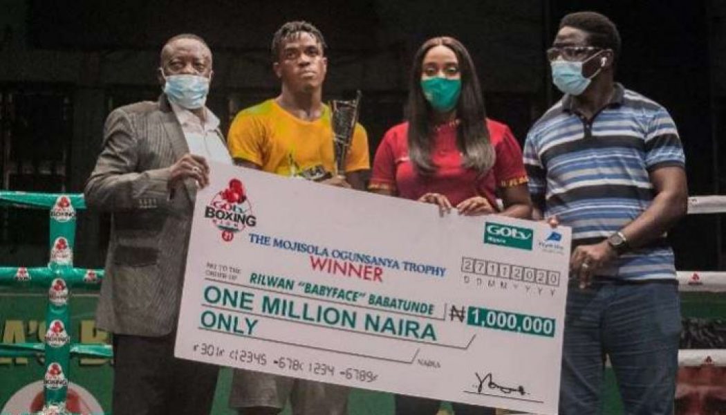 GOtv Boxing Night 21: Babyface emerges best boxer, wins N1 million