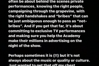 Halsey Addresses Grammys Snub: ‘It’s Not Always About the Music or Quality or Culture’