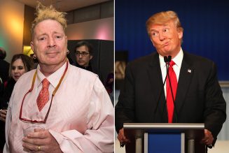 John Lydon Continues With Trump Support as 2020 Election Vote Count Carries On