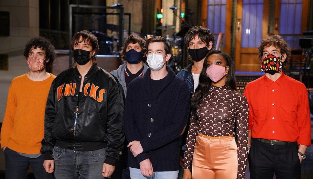 Julian Casablancas Gifted John Mulaney His Trench Coat and Accidentally Left His Sunglasses in Them