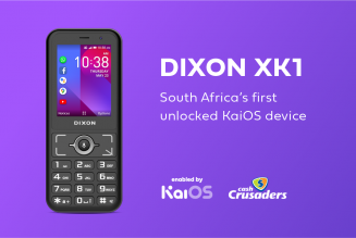 KaiOS Partners with Cash Crusaders to Launch the DIXON XK1 in South Africa