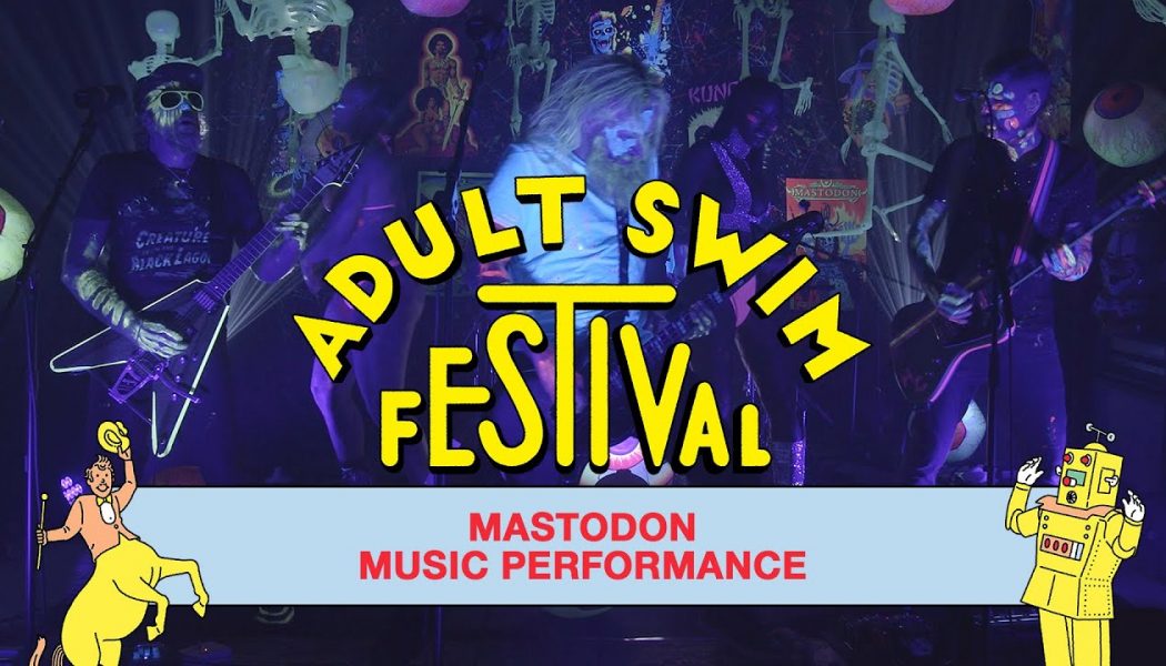 Mastodon Begin Recording New Album, Play Five-Song Set at Adult Swim Festival: Watch