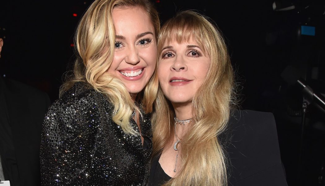 Miley Cyrus & Stevie Nicks Mash-Up Has Us Dreaming Up More Cross-Generational Diva Duos