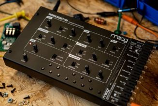 Moog Brings Back Budget-Friendly Werkstatt-01 Modular Synthesizer