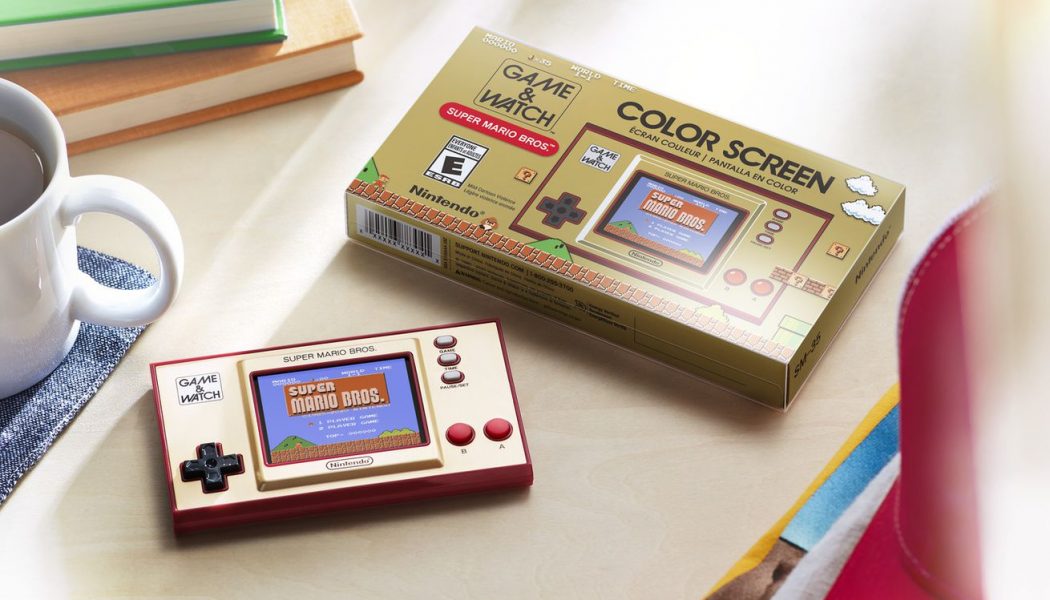 Nintendo’s new Game & Watch handheld proves the company goes its own way