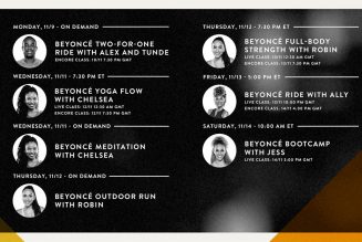 Peloton partners with Beyonce to create themed classes with the artist’s music