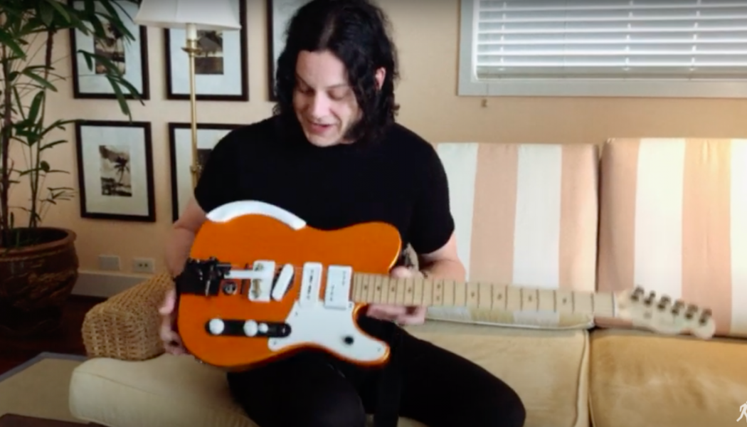 Pure Joy Is Jack White Explaining the Customizations on His Bonkers Guitar: Watch