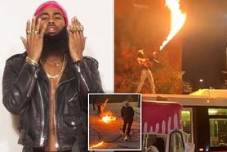 Rapper Turns Himself in to Police After Shooting Flamethrower Atop NYC Bus