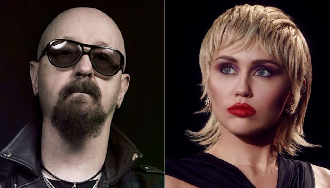 Rob Halford Praises Miley Cyrus, “Can’t Wait” to Hear Her Metallica Covers