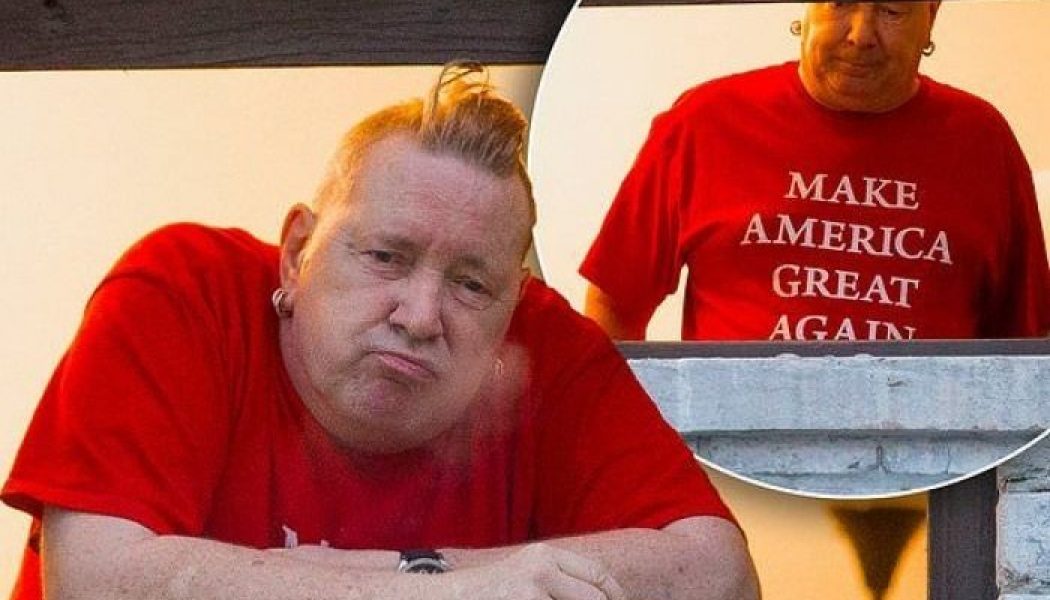Sex Pistols’ Johnny Rotten Goes Full MAGA, Calls Trump “the Only Hope”