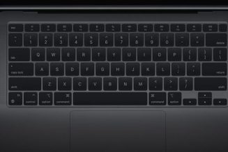 Some of the new MacBook Air function keys have different functions