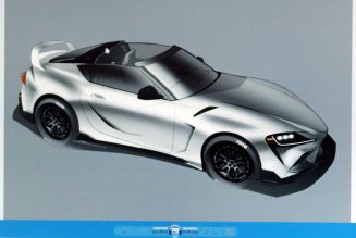 Toyota GR Supra Sport Top Concept Gets a MkIV Supra–Style Targa Top