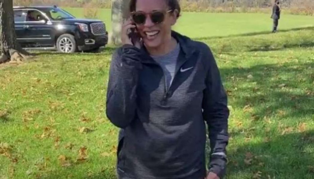 US election: Kamala Harris calls Joe Biden