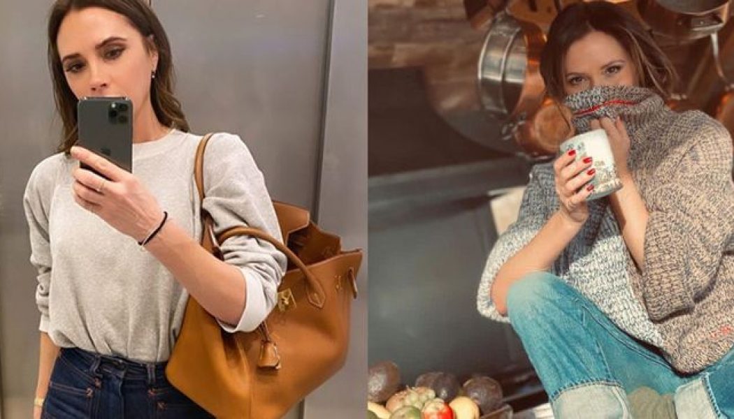 Victoria Beckham’s Work From Home Outfits Are Just as Chic as You’d Expect