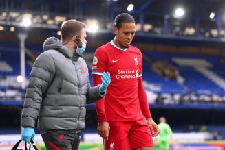 Virgil van Dijk resumes light training but Liverpool fans cannot be optimistic just yet