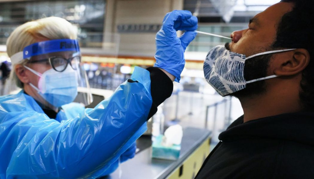 A quirk of COVID-19 tests can track the new coronavirus variant