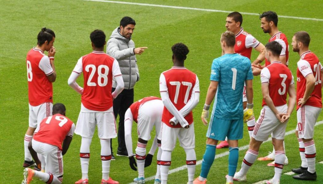 Arteta holds a meeting with squad in bid to save Arsenal’s season