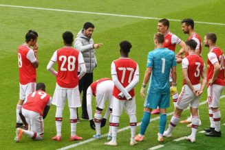 Arteta holds a meeting with squad in bid to save Arsenal’s season