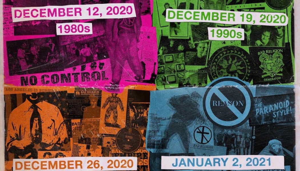 Bad Religion Announce Four-Part “Decades” Streaming Performance Series