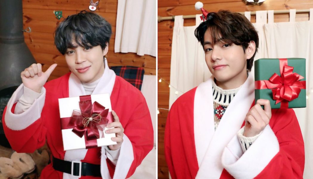 BTS’ Jimin, V Gift ARMY with New Songs “Christmas Love” and “Snow Flower”: Stream