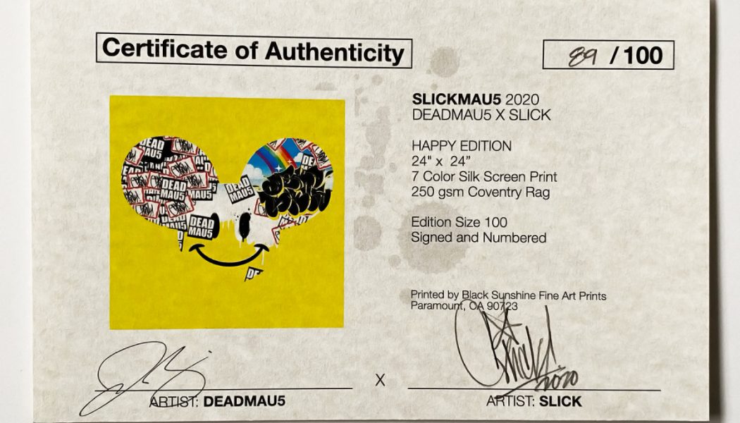 deadmau5 and OG Slick Release Limited Edition Capsule Collection