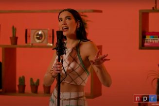 Dua Lipa Throws a Joyful Living Room Party For NPR Tiny Desk Home Concert