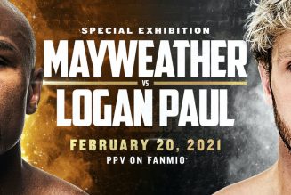 Floyd Mayweather is fighting Logan Paul in February