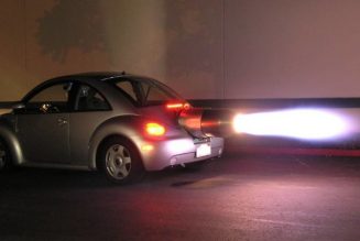 For Half a Million Dollars, You Can Buy This Jet-Engined Volkswagen Beetle