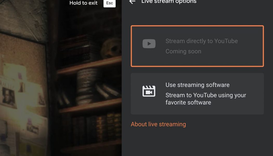 Google Stadia will let all users livestream games directly to YouTube tomorrow