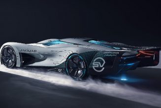 Jaguar’s Vision GT SV Is a Voluptuous Virtual Supercar for the PlayStation Set