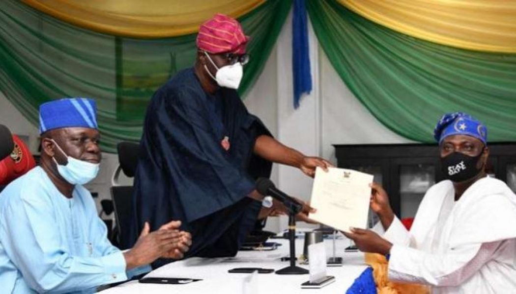 Lagos governor inaugurates new LG service commission members