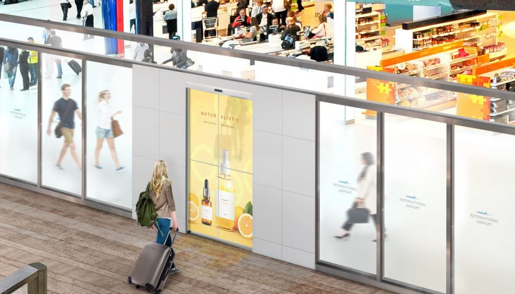 LG developing sliding doors made of transparent OLED displays