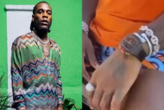 Like Davido, Burna Boys buys Richard Mille watch worth millions of Naira
