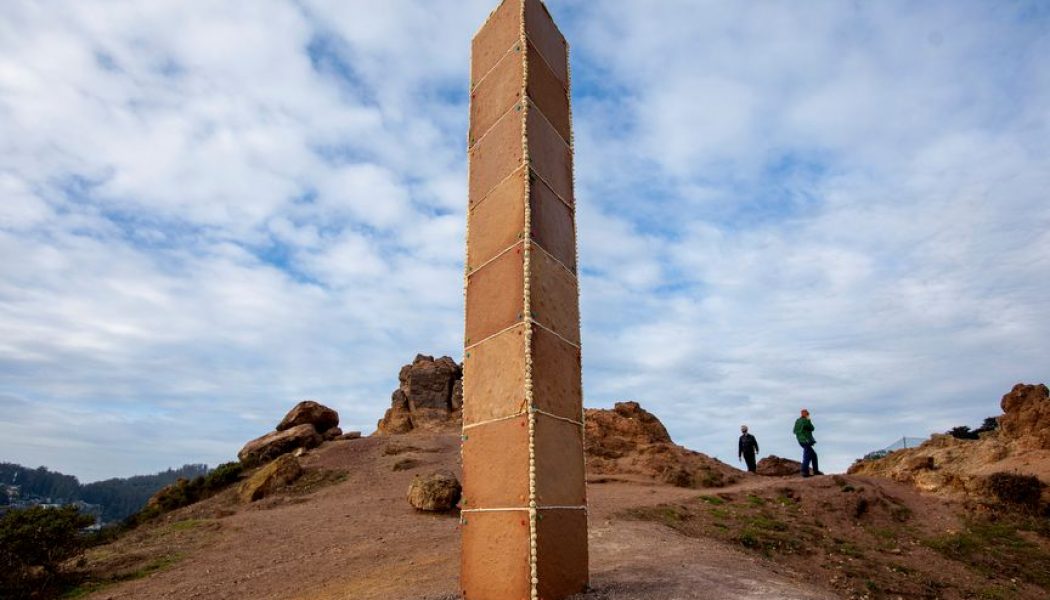 Mysterious Gingerbread Monolith Appears in San Francisco