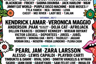 Pearl Jam, Kendrick Lamar, Post Malone to Headline Lollapalooza Stockholm