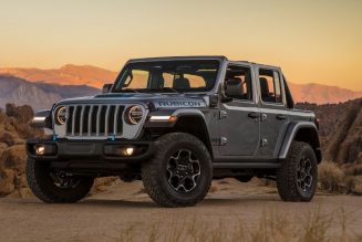 Plug-In Hybrid Jeep Wrangler 4xe Rubicon Costs Over Fifty Thousand Dollars