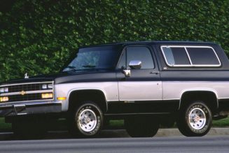The History of the Rugged, Full-Size Chevrolet K5 Blazer