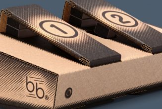These Fully Functional, Environmentally Friendly MIDI Pedals are Made from Cardboard