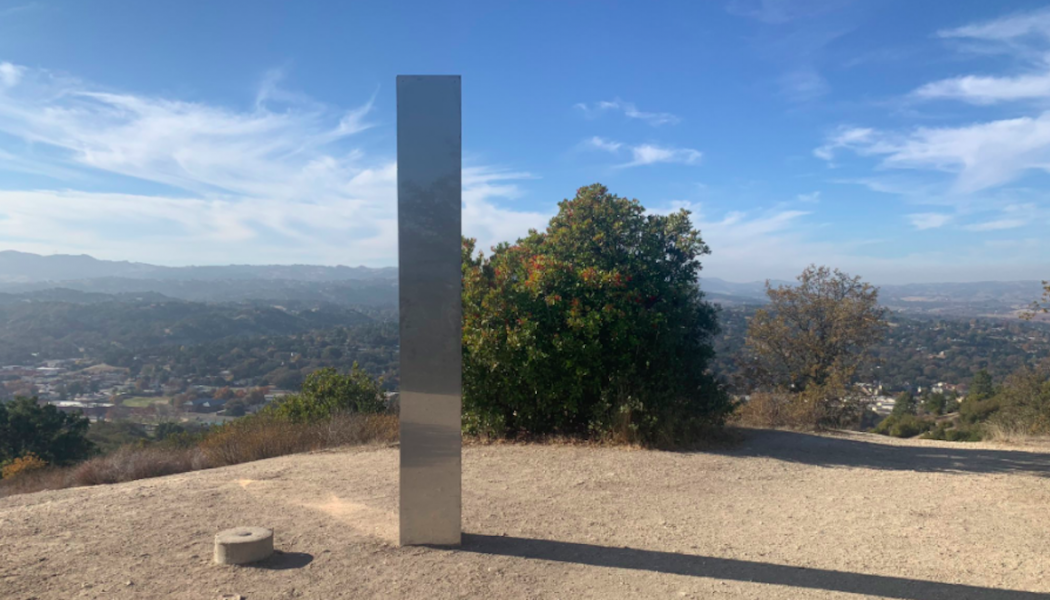 Third Monolith Appears in California; Alien Invasion or Insufferable PR Stunt Imminent