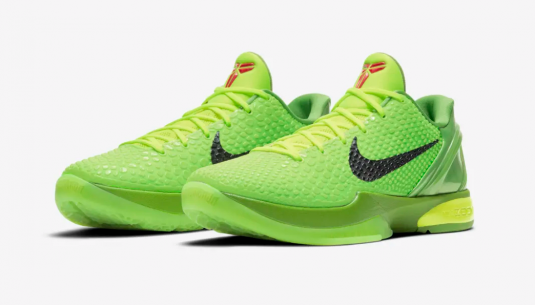‘Tis The Season: Vanessa Bryant Gifts Kim Kardashian Kobe’s Rare ‘Grinch’ Nike Sneakers