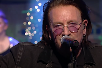 Watch Bono and the Edge Perform ‘Christmas (Baby Please Come Home)’