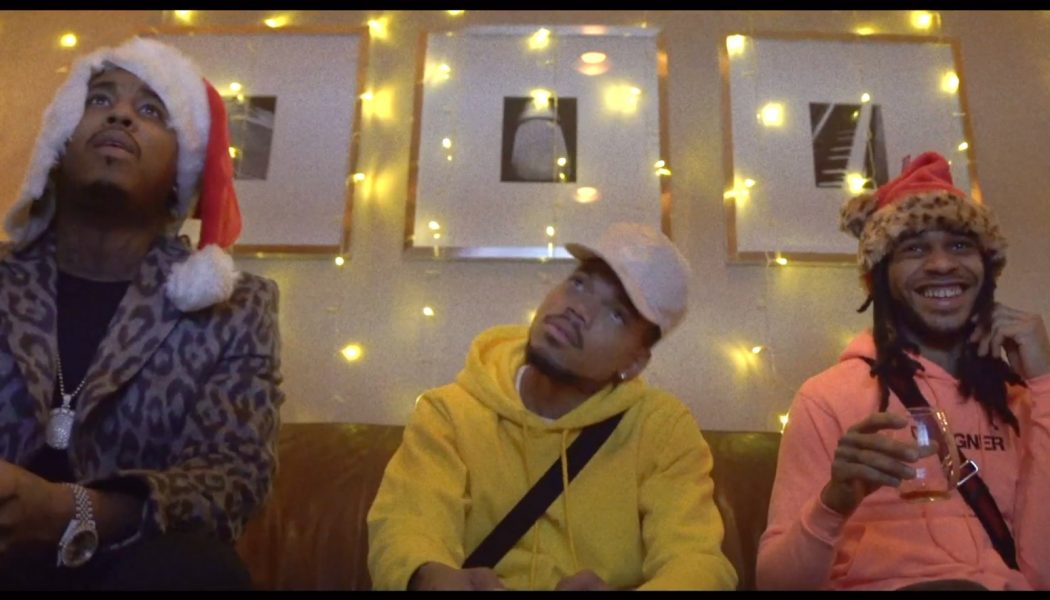 Watch Chance the Rapper, Jeremih & Valee Light Up a Christmas Party in ‘Are U Live’ Video