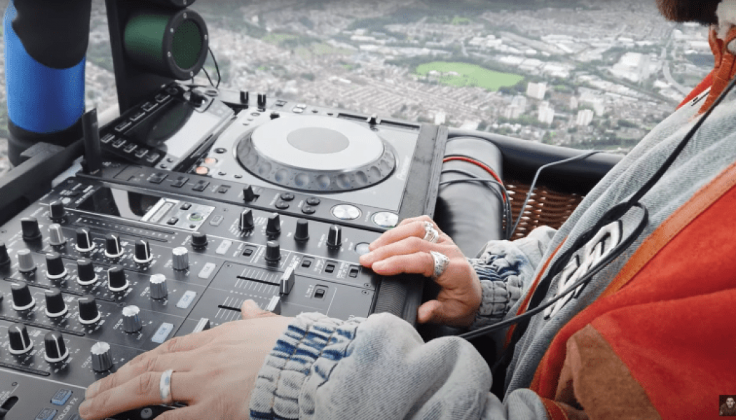 Watch Hot Since 82 Perform Live DJ Set from a Hot Air Balloon