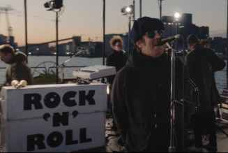 Watch Liam Gallagher Perform ‘All You’re Dreaming Of’ on a Floating Barge For Fallon